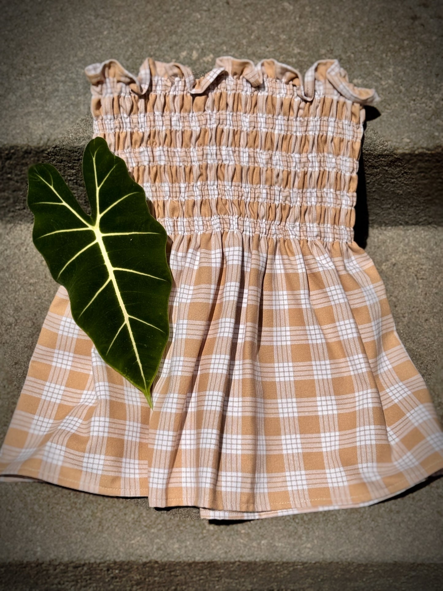 Sand Palaka babydoll top