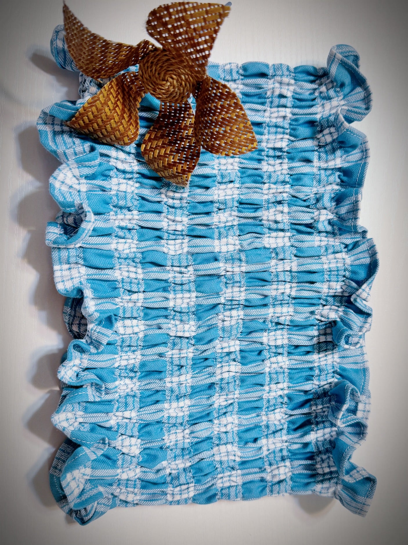 Teal Palaka tube top “boob tube”