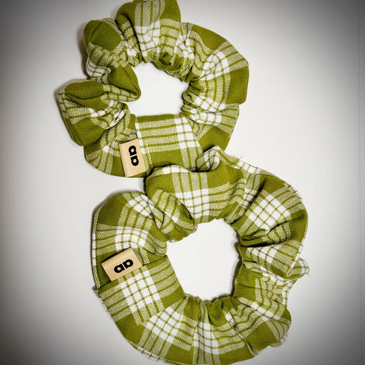 Sage Palaka scrunchie