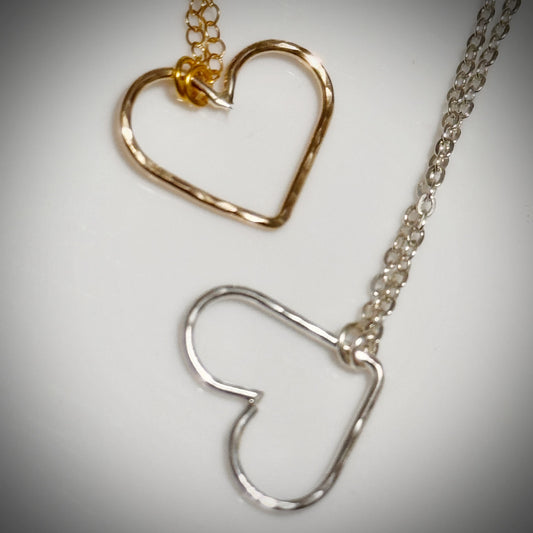 Silver pu’uwai necklace