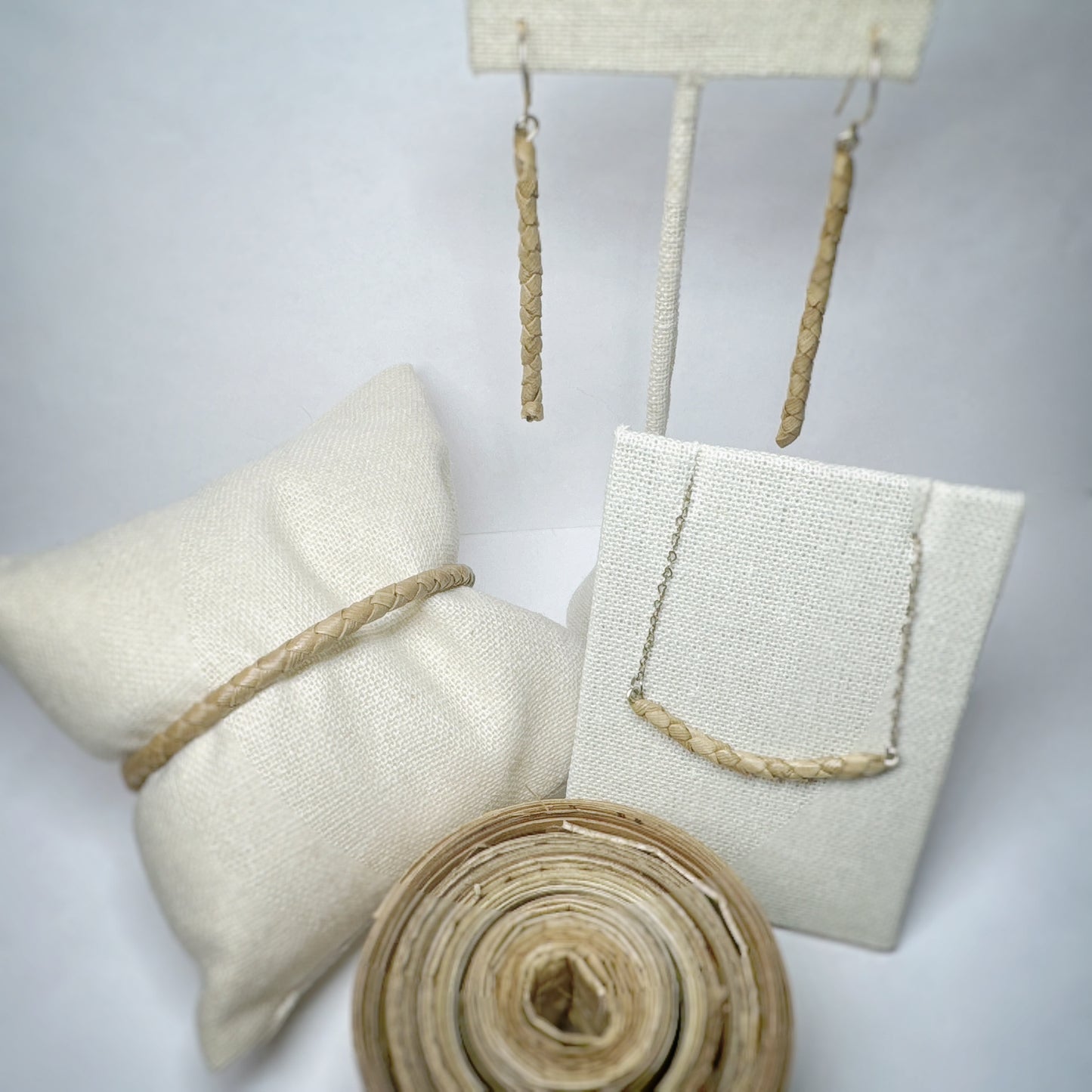 Lauhala lahi woven set