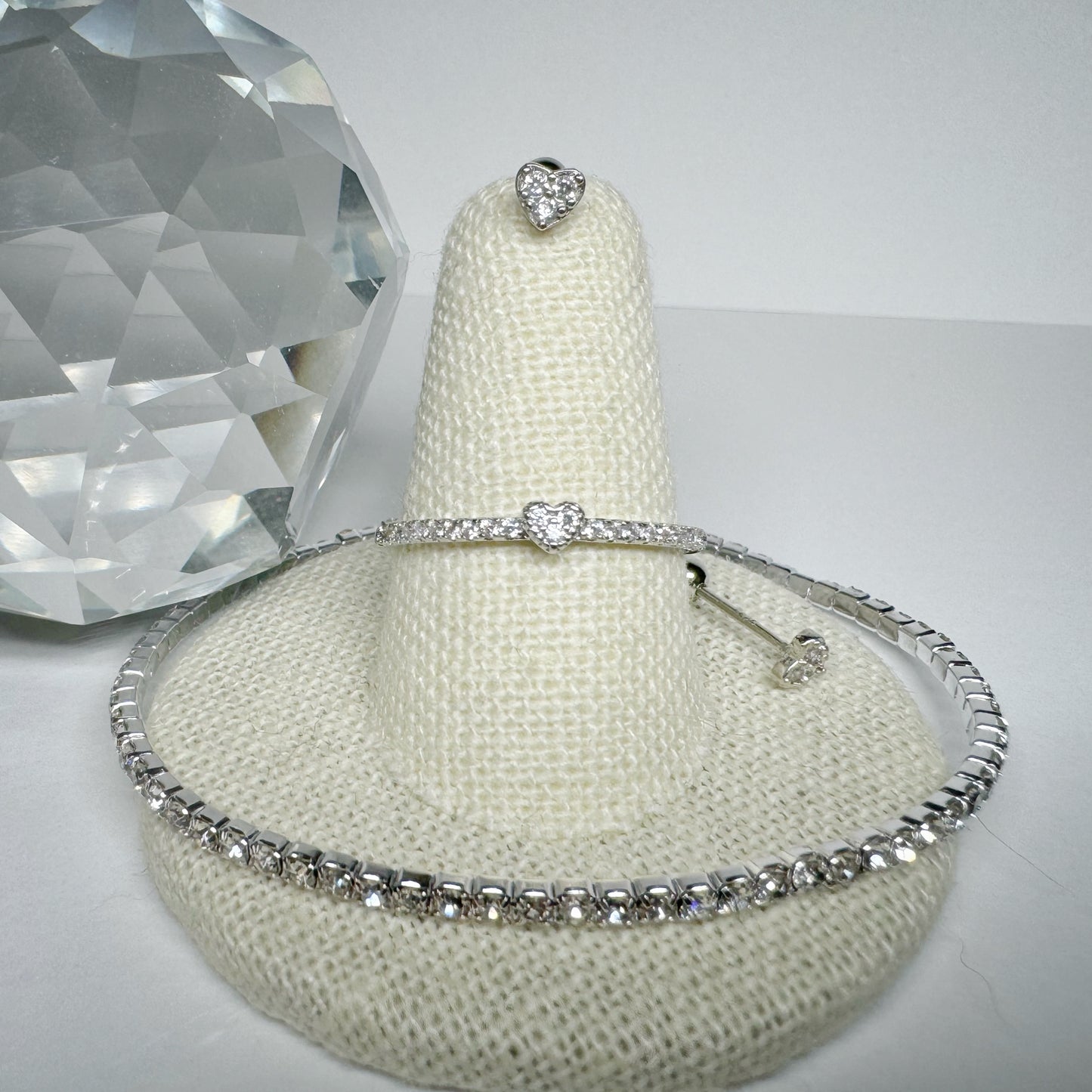 Diamond like heart set