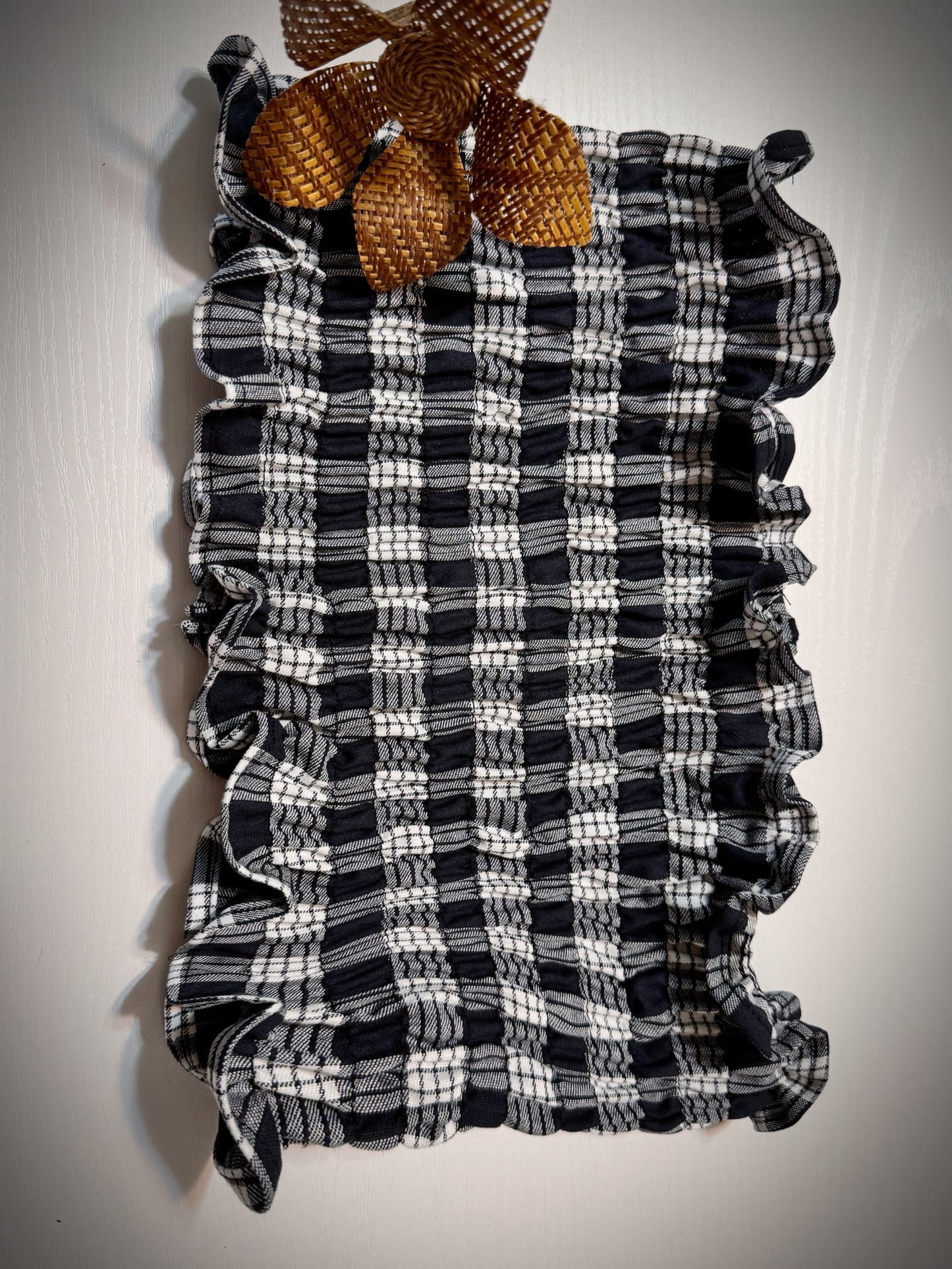 Black Palaka tube top “boob tube”