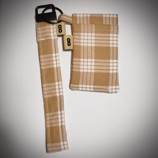 Sand Palaka key fob and pocket pouch