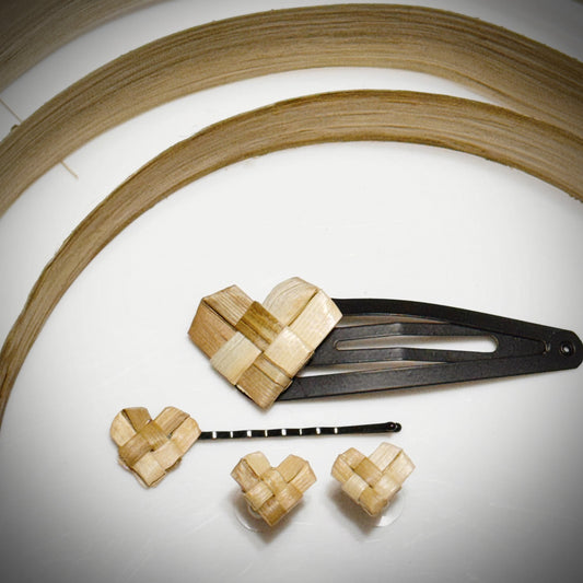 Lauhala woven mini pu’uwai set