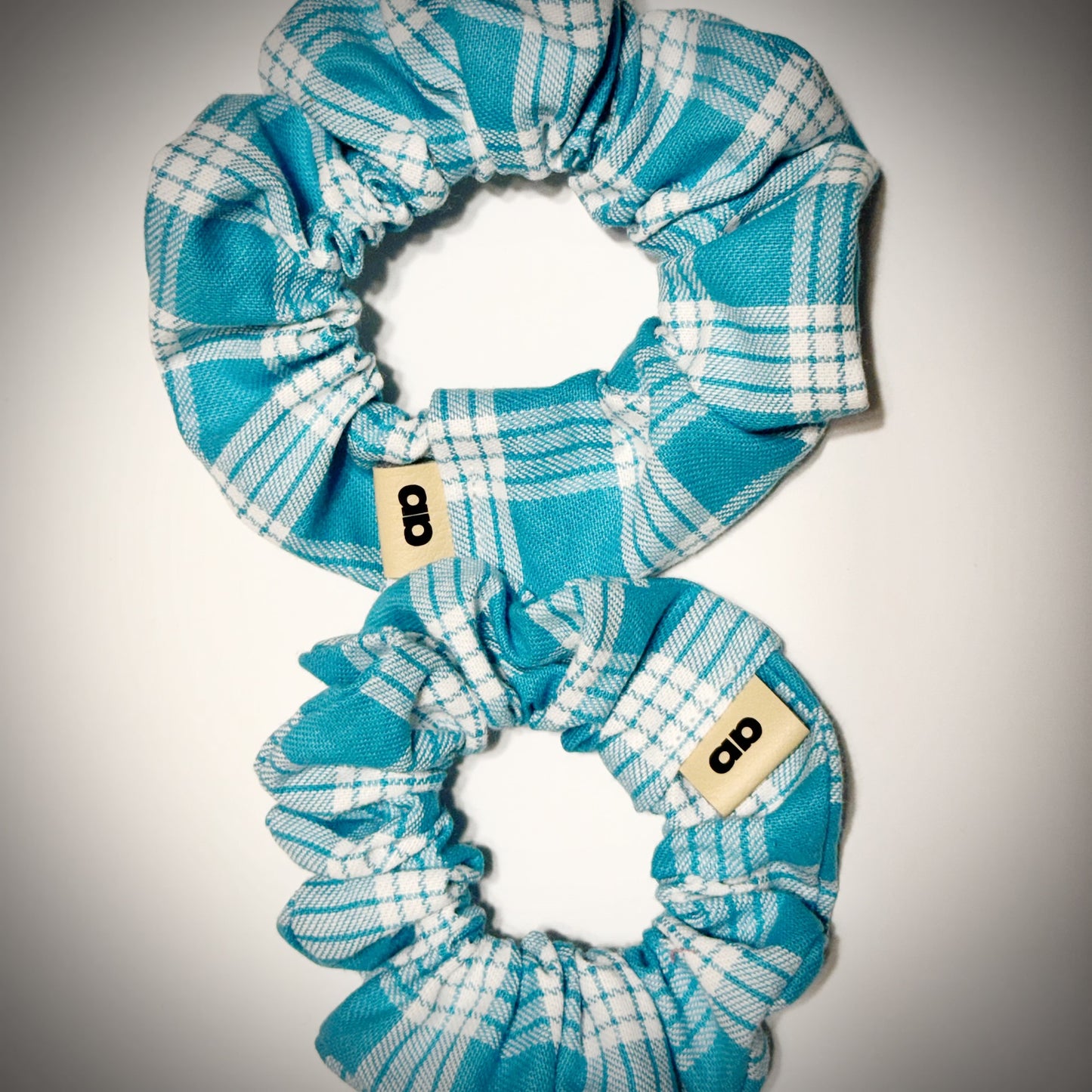 Teal Palaka scrunchie