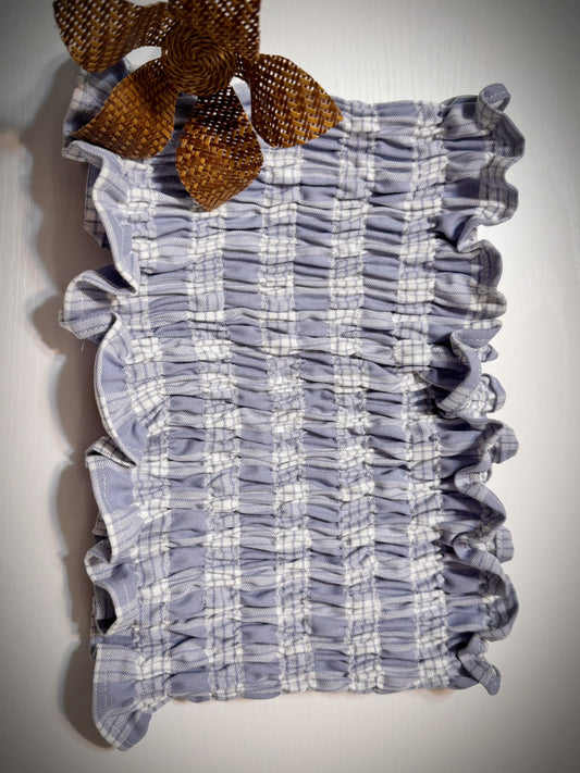 Lilac Palaka tube top “boob tube”