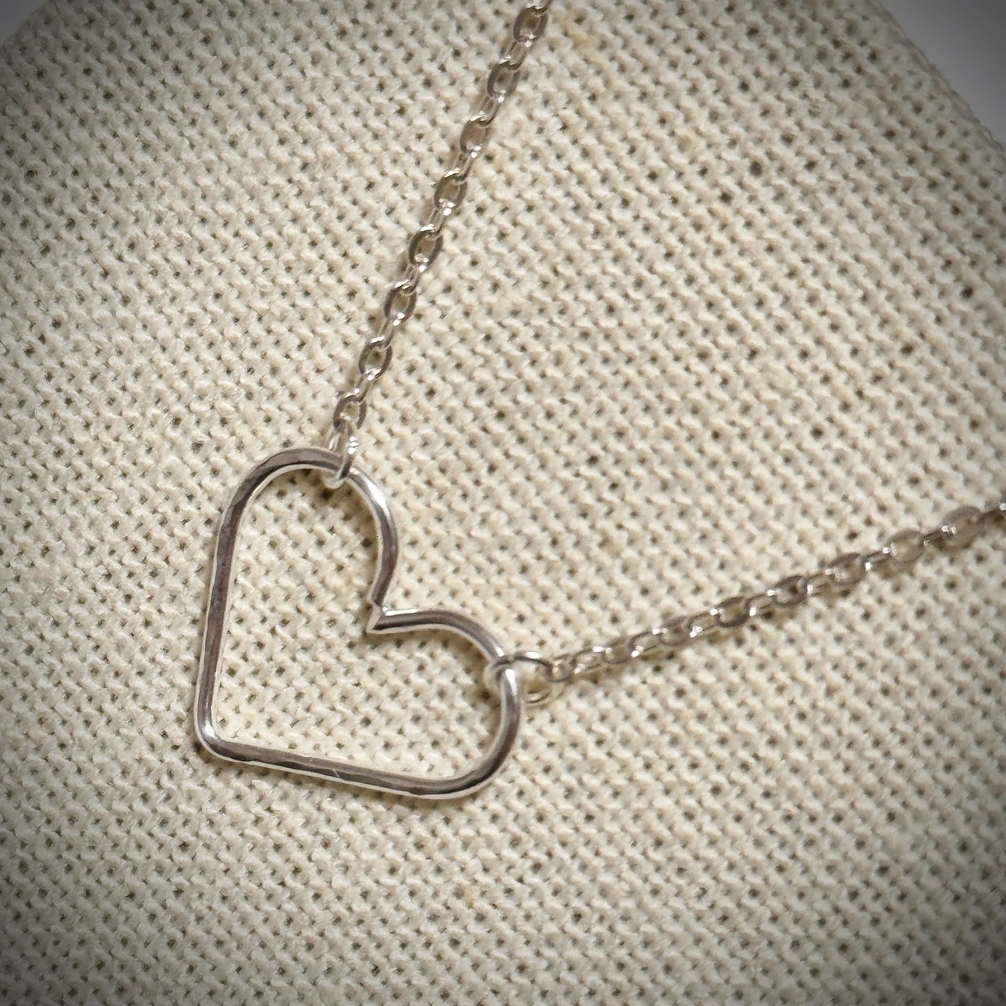 Silver pu’uwai necklace