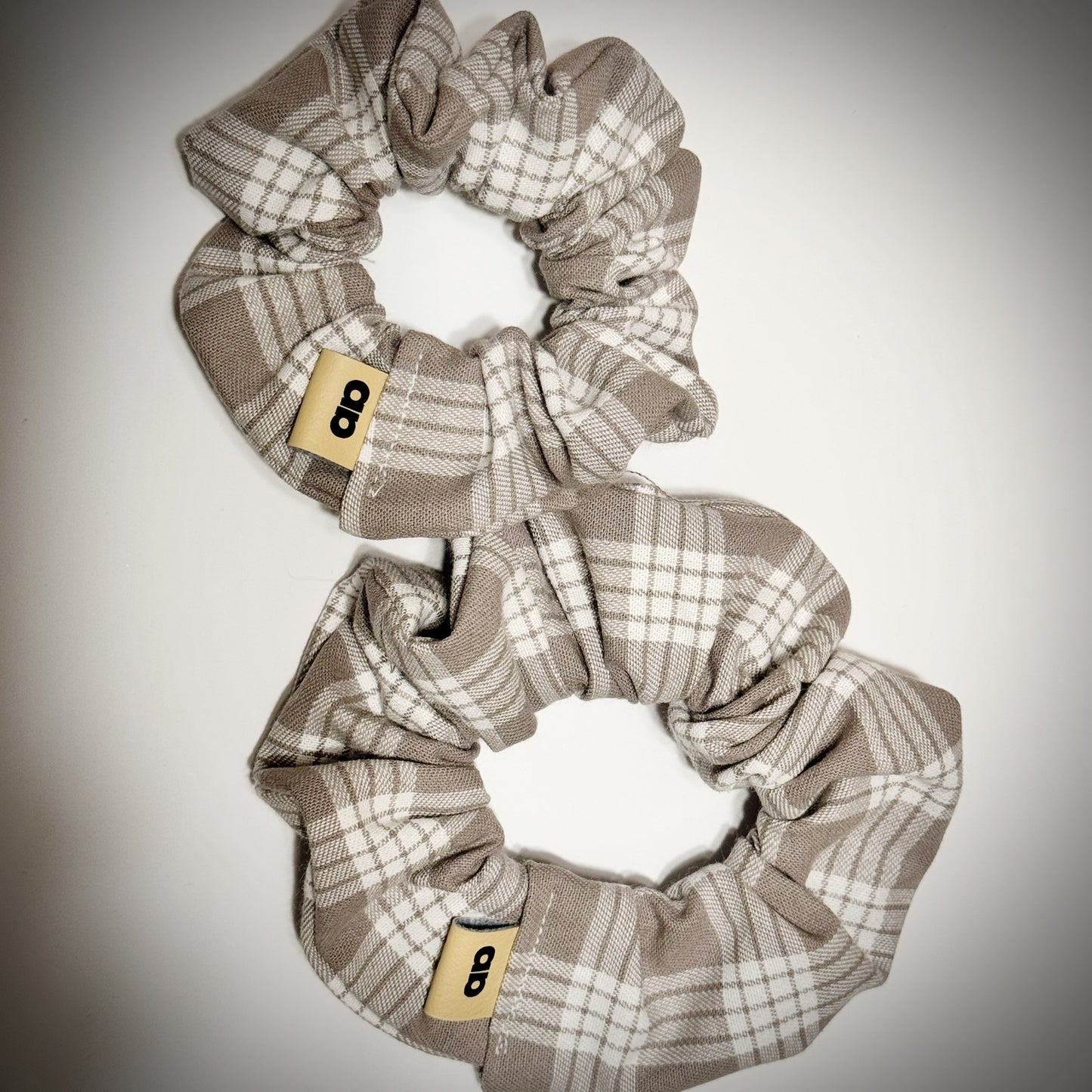 Gray Palaka scrunchie