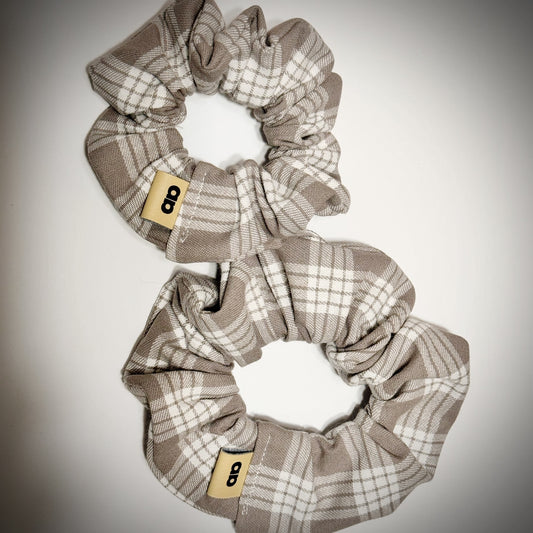 Gray Palaka scrunchie