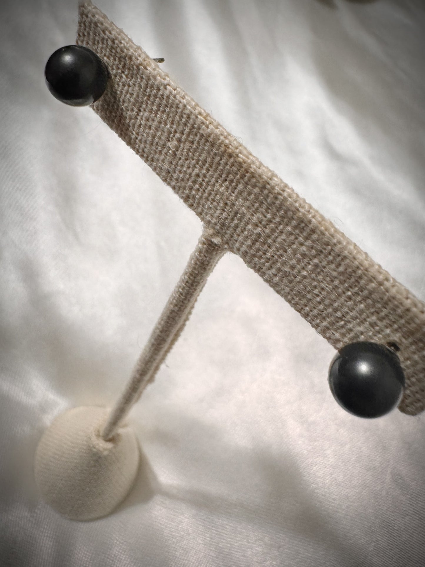 Black Palaka sterling silver Tahitian pearl gift set